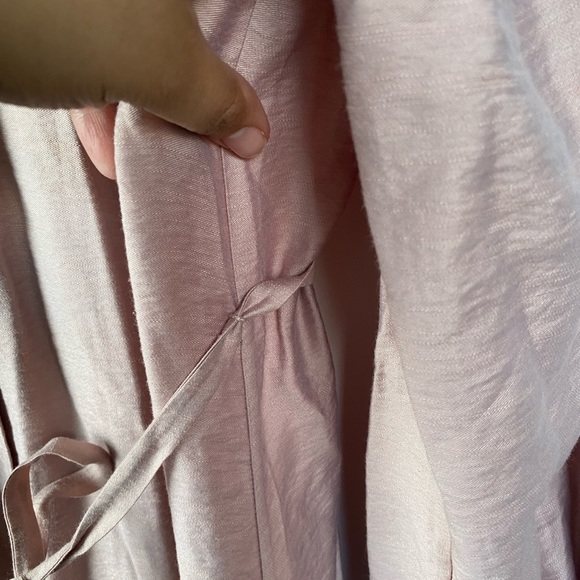 & Other Stories Dusty Pink Midi Dress Size M - Picture 6 of 7